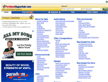 Tablet Screenshot of portlandsuperads.com